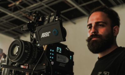 Behind the scenes with a filmmaker operating a professional camera during filming in İstanbul.